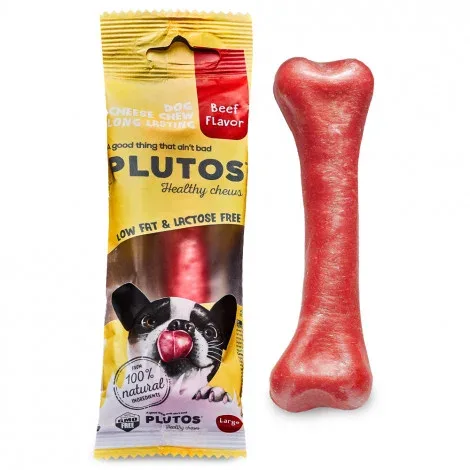 Osso comestível de Vaca para cão – Plutos – Tamanho: Grande