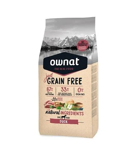 OWNAT CÃO JUST GF DUCK 3KG - Image 2