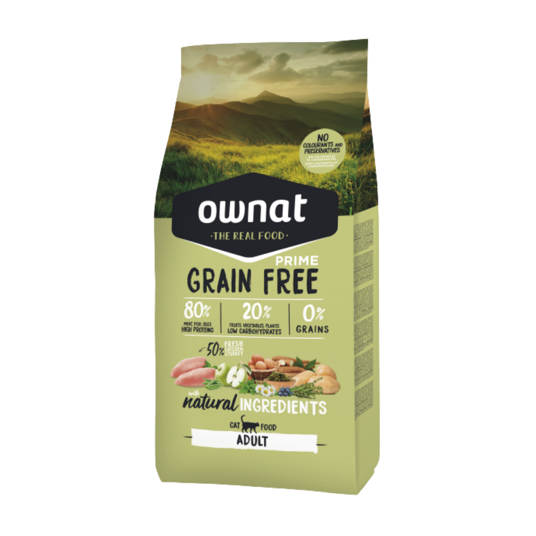 Ownat Gato GF Prime Adult Frango & Peru