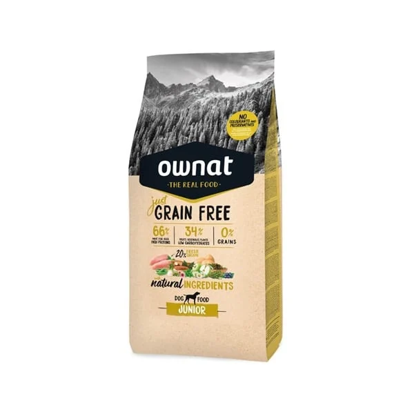 Ownat Just Grain Free Cão Junior 3 kg