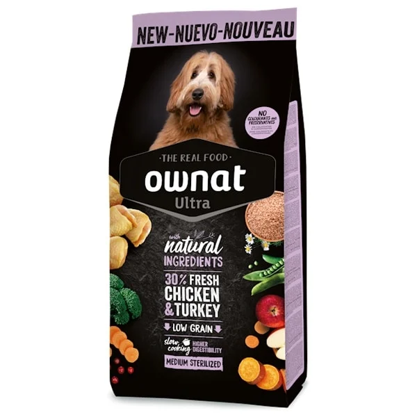 Ownat Ultra Cão Médio Esterilizado – 12 kg - Image 2
