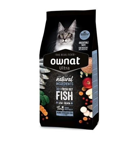 OWNAT ULTRA GATO YOUNG STERILIZED FISH 3KG