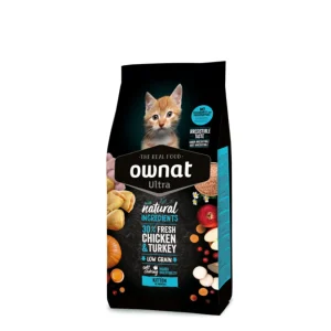 Ownat Ultra Kitten Frango e Peru - at茅 12 meses
