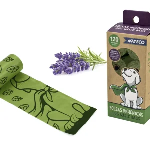 Pack 120 Bolsas Higiénicas com Aroma a Lavanda Nayeco