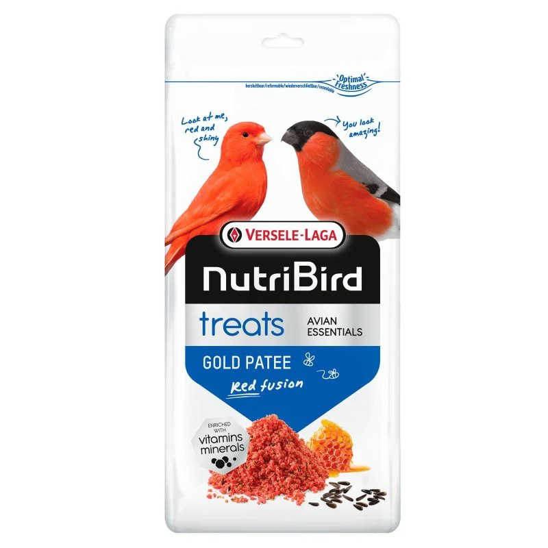 Papa Gold Red Fusion 250g Canários Versele Laga Nutribird