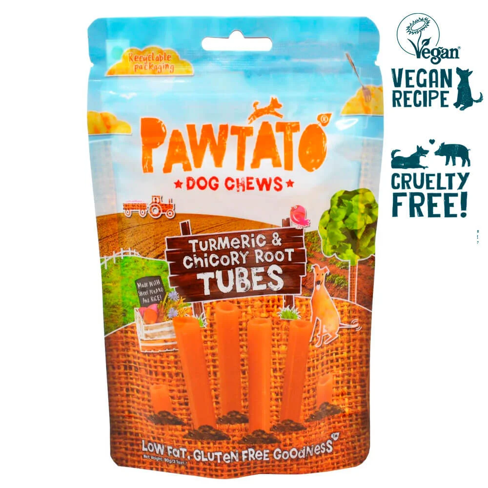 PAWTATO TUBES – TUMERIC & CHICORY ROOT - Image 2