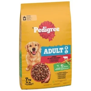 Pedigree Adult com vaca e vegetais