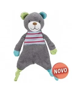 Urso em tecido pelucia ruge ruge