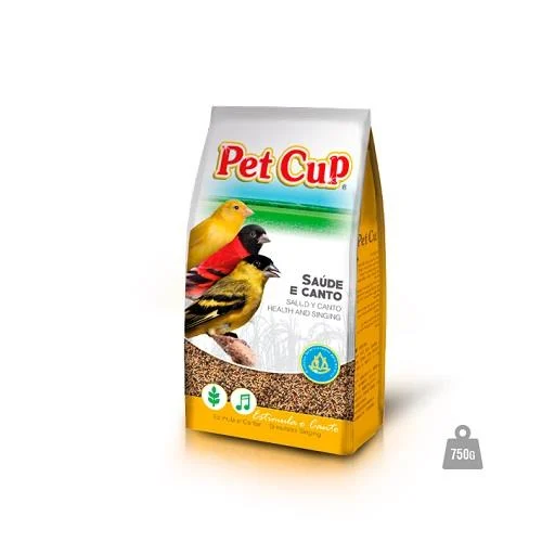 PET CUP MISTURA SAUDE E CANTO 750G