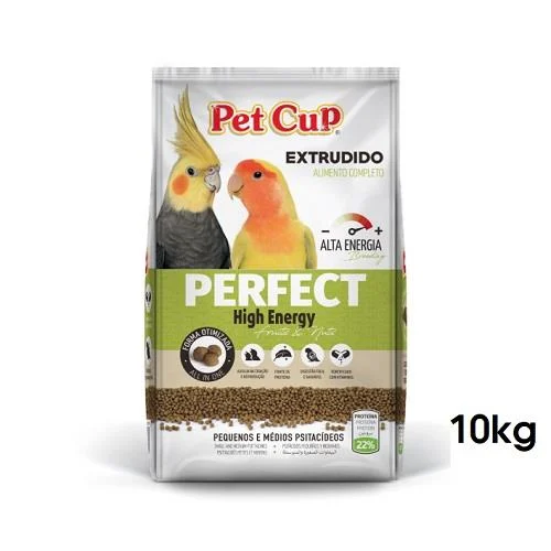 PET CUP PSITACIDEOS PERFECT ALTA ENERGIA 10KG