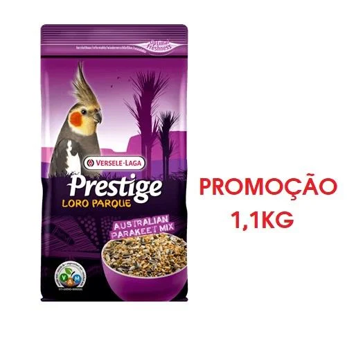 PRESTIGE PREMIUM GR.PER. AUSTRALIANOS LORO PARQUE 1,1KG PROMOÇÃO