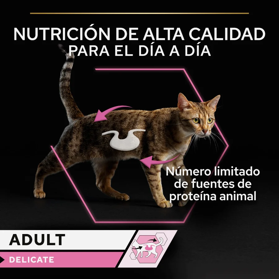 Pro Plan Adult Delicate Mousse de Peru em lata para gatos - Image 2