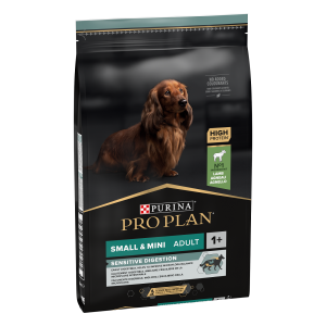 Pro Plan Cão Adulto Mini Digestão Sensível Rico em Borrego para Cão Adulto Pequeno com Sensibilidade Digestiva