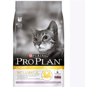 Pro Plan Gato Adulto Light Rico em Peru 3kg