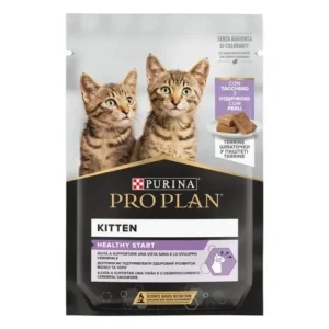 PRO PLAN Kitten Healthy Start com Peru em Molho 85gr