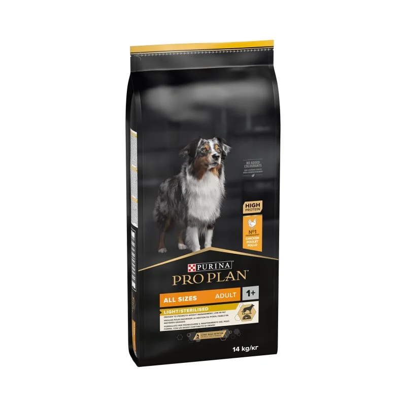 Pro Plan Light/Sterilised – Ração seca para cão adulto para controlo do peso – Frango - Image 2