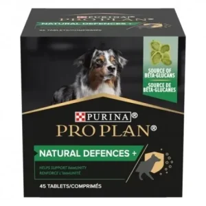Pro Plan Suplemento para cão Natural Defences 45 comprimidos