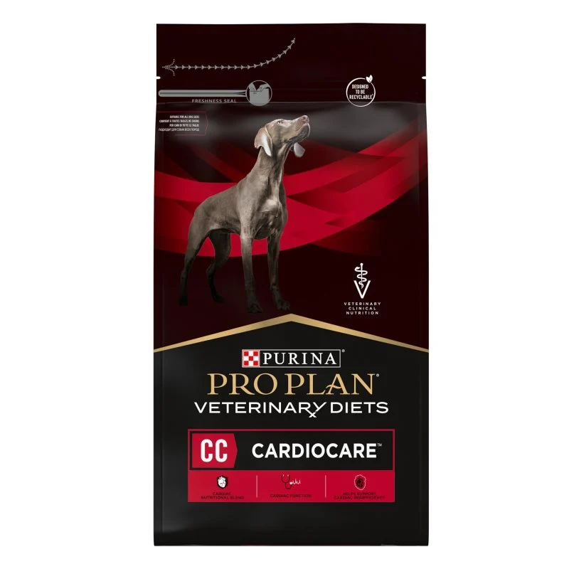 Pro Plan Vet Diets CC Cardiocare – Ração seca para cão com insuficiência cardíaca