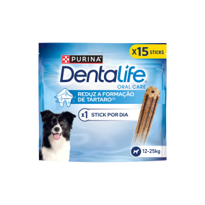 Purina Dentalife Snack Para Cães Medium Loyalty Pack 345g