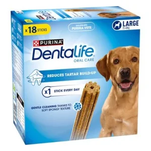 PURINA Dentalife snacks para cães de porte grande (25-40 kg)