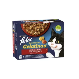 Purina Felix Sensations Seleção de Carnes 12x85Gr