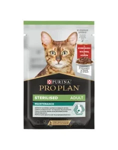 Purina Pro Plan Adult Esterilizado com Vaca em Molho | Comida Húmida Gato 85g