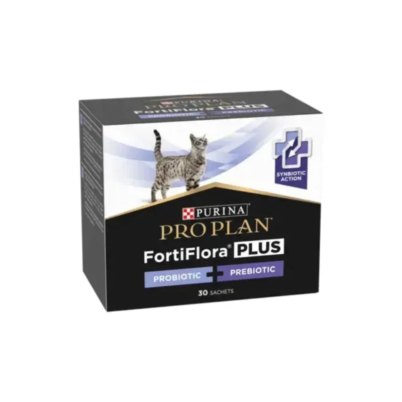 Purina Pro Plan Fortiflora PLUS – Gato (30×1.5g)