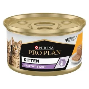 PURINA PRO PLAN Kitten Healthy Start 24 x 85 g latas para gatos
