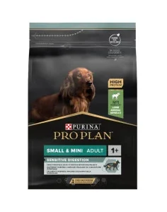 Purina Pro Plan Small & Mini Adult Sensitive Digestion com Borrego 3kg - ração para caes pequenos