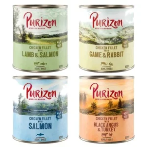 Purizon 24 x 800 g comida húmida para cães - Pack económico