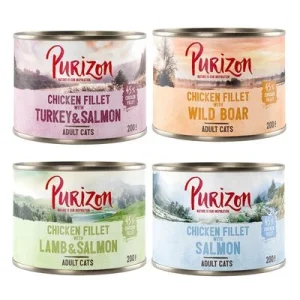 Purizon Adult 6 x 200 g - sem cereais