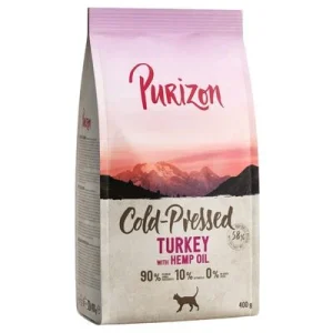 Purizon Cold Pressed com peru e óleo de cânhamo, prensado a frio