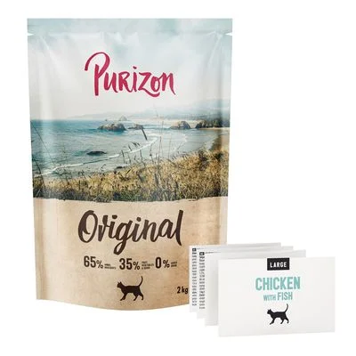 Purizon Large Adult frango e peixe - sem cereais - Image 2