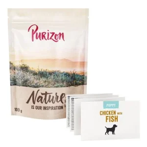 Purizon Puppy Frango e peixe, sem cereais