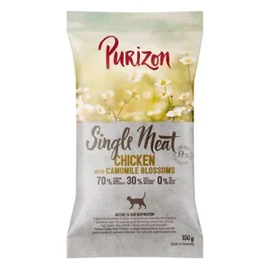 Purizon Single Meat Frango com flor de camomila ração para gatos