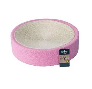 QUAPAS ARRANHADOR PLUSH WITH SISAL PINK