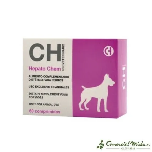 QUÍMICA IBERICA HEPATO CHEM para insuficiência hepática em cães