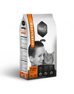 Ração Amity Premium para Gatos Esterilizados (Salmon & Rice)