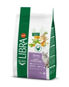 Ração Libra Gato Sterilised Frango – Nutrição equilibrada para gatos esterilizados