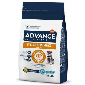 Ração para cães Advance Vet Dog Mini Weight Balance 1.5 kg