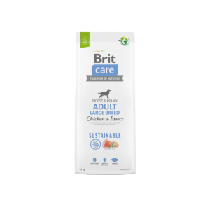 Ração para cães Brit Care Dog Sustainable Adult Large Breed Chicken & Insect 12 kg