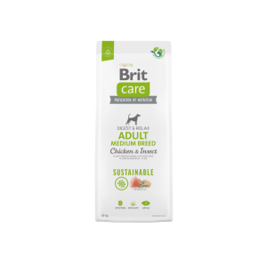 Ração para cães Brit Care Dog Sustainable Adult Medium Breed Chicken & Insect
