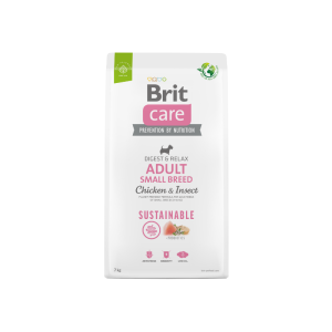 Ração para cães Brit Care Dog Sustainable Adult Small Breed Chicken & Insect