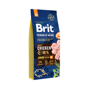 Ração para cães Brit Premium by Nature Junior Medium Dog