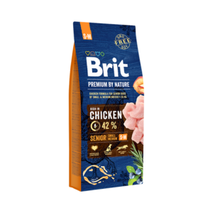 Ração para cães Brit Premium by Nature Senior Small & Medium Dog