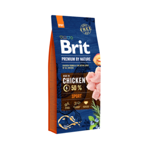 Ração para cães Brit Premium by Nature Sport – 15 kg
