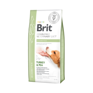 Ração para cães Brit Veterinary Diet Dog Diabetes Grain Free Turkey & Pea