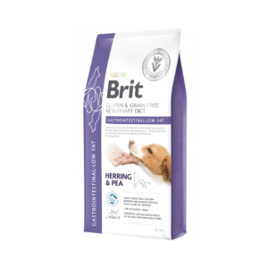 Ração para cães Brit Veterinary Diet Dog Gastrointestinal Low Fat Gluten & Grain-Free Herring & Pea