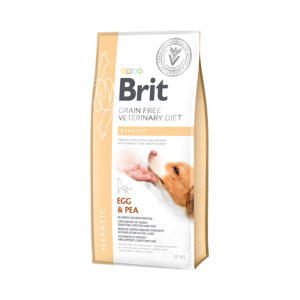 Ração para cães Brit Veterinary Diet Dog Hepatic Grain Free Egg & Pea