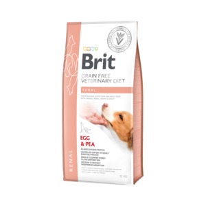 Ração para cães Brit Veterinary Diet Dog Renal Grain Free Egg & Pea